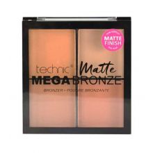 Technic Cosmetics - Bronzer-Palette Matte Mega Bronze