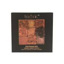 Technic Cosmetics - Pressed Pigments Lidschatten Palette - Entranced