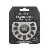 Technic Cosmetics - Falsche Nägel False Nails Short Square - Black Magic