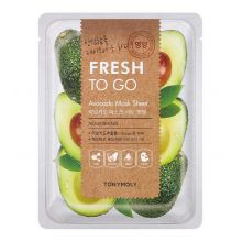 Tonymoly - Fresh To Go Maske - Avocado