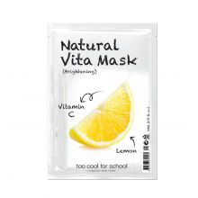 Too cool for school  - Gesichtsmaske Natural Vita - Aufhellend