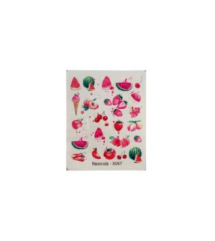 Verschiedenes - Nail Art Sticker - Summer and fruit