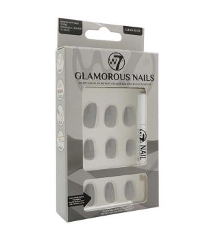W7 - Glamorous Nails Falsche Nägel - Clean Slate